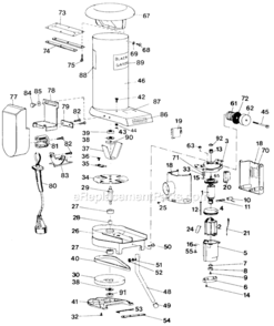 Part Location Diagram of 330016-01 DeWALT Washer